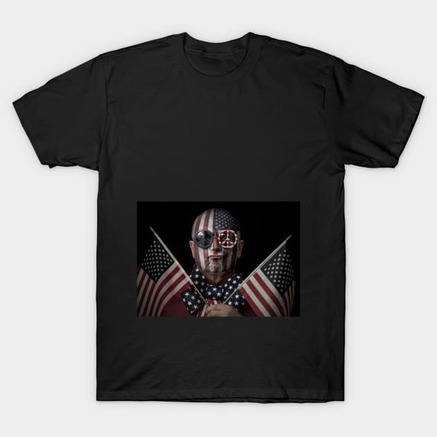 FlagMan T-Shirt by rturnbow